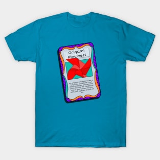 Origami Trading Cards - Pinwheel T-Shirt